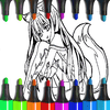Anime Fox Girl Cute Coloring Pages – A Whimsical Creative